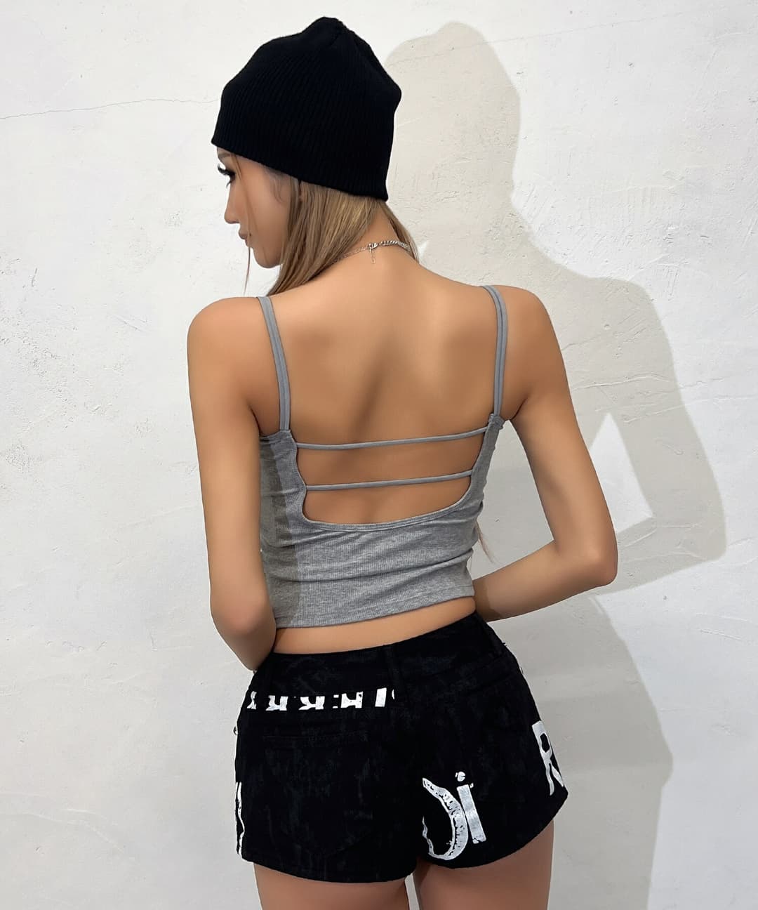 back open cami with cup - styling detail 10