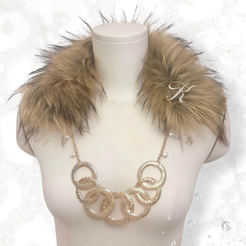 2000s Furry Necklace