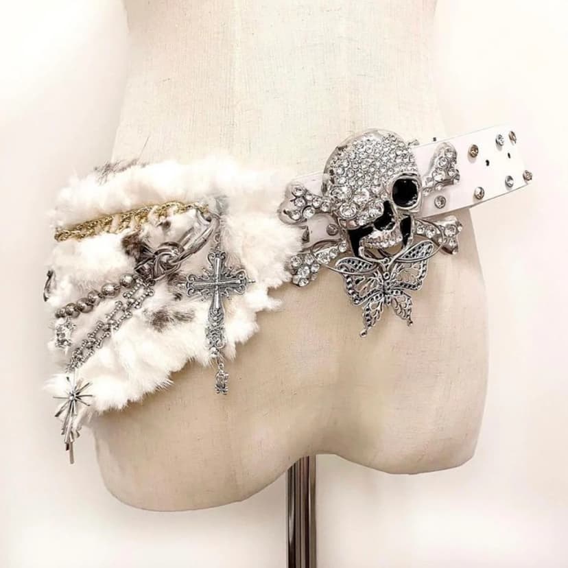 Skeleton Boss Belt #handmade