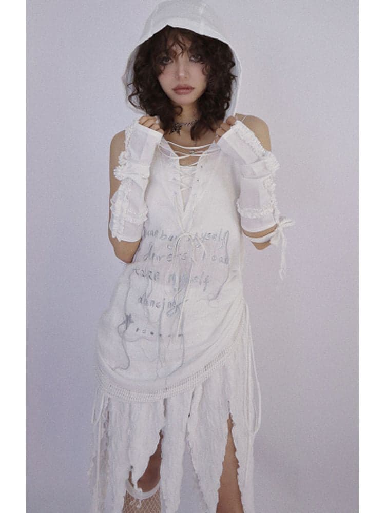 Hooded Pullover Vest - view 3