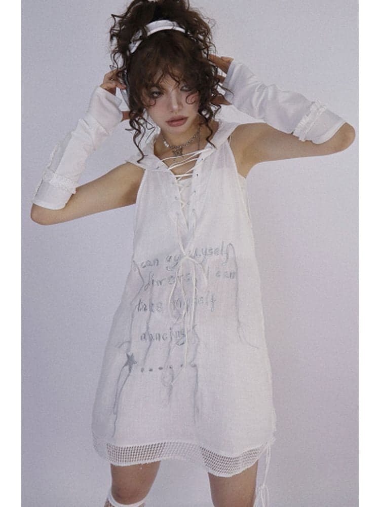 Hooded Pullover Vest - view 4