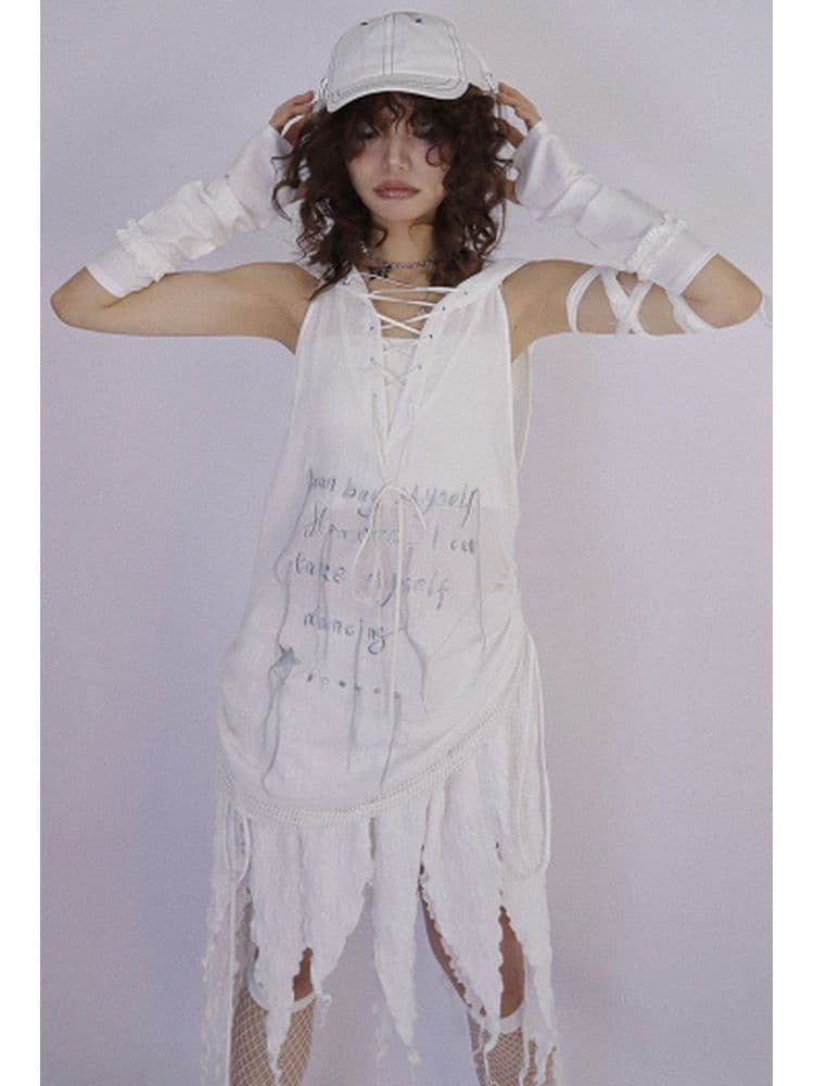 Hooded Pullover Vest - view 6