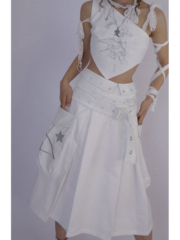 Butterfly Embroidered Vest [s0000001824] - view 5