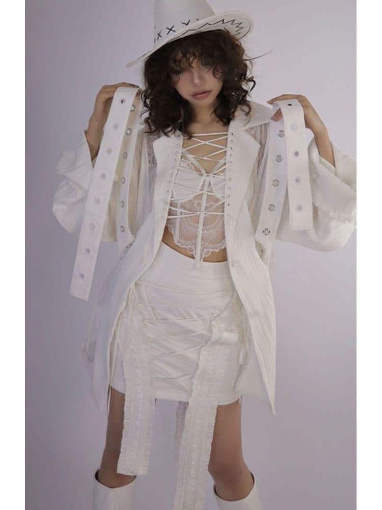 Wrinkled texture shirt - view 3