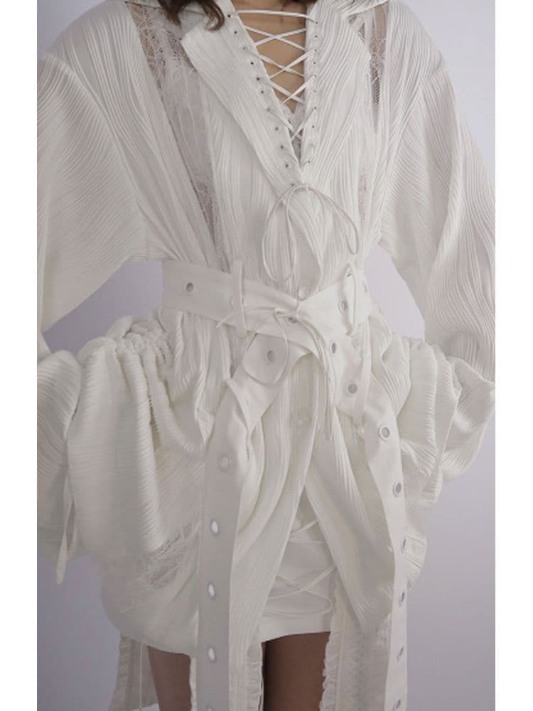 Wrinkled texture shirt - view 8