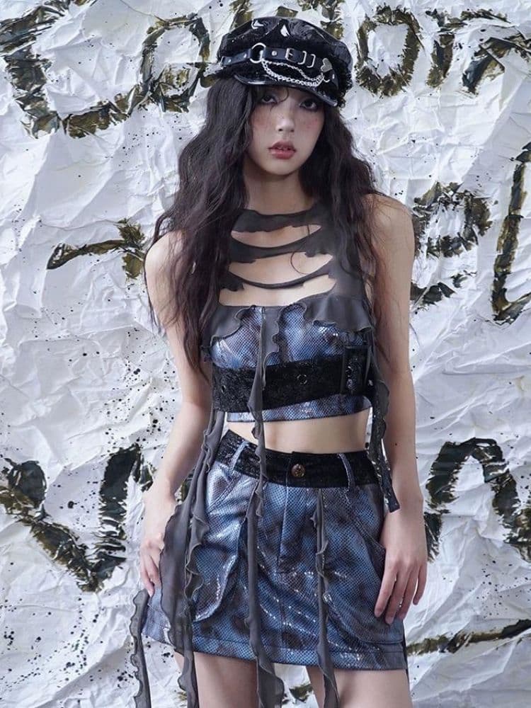 Original Leather Skirt - view 1