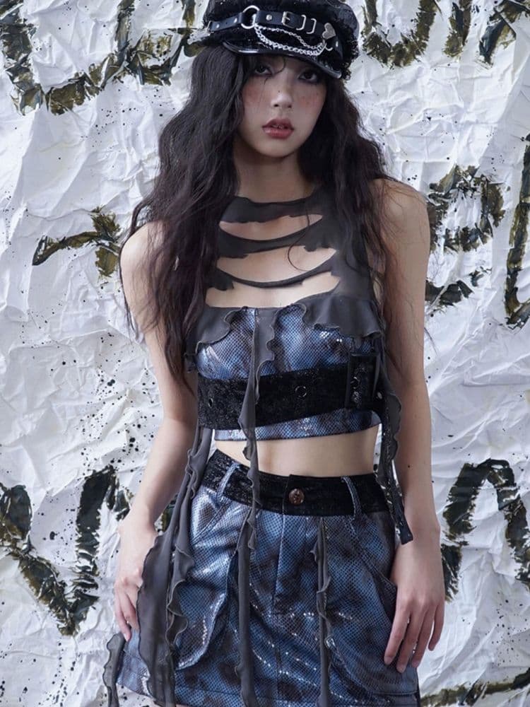 Original Leather Skirt - view 5