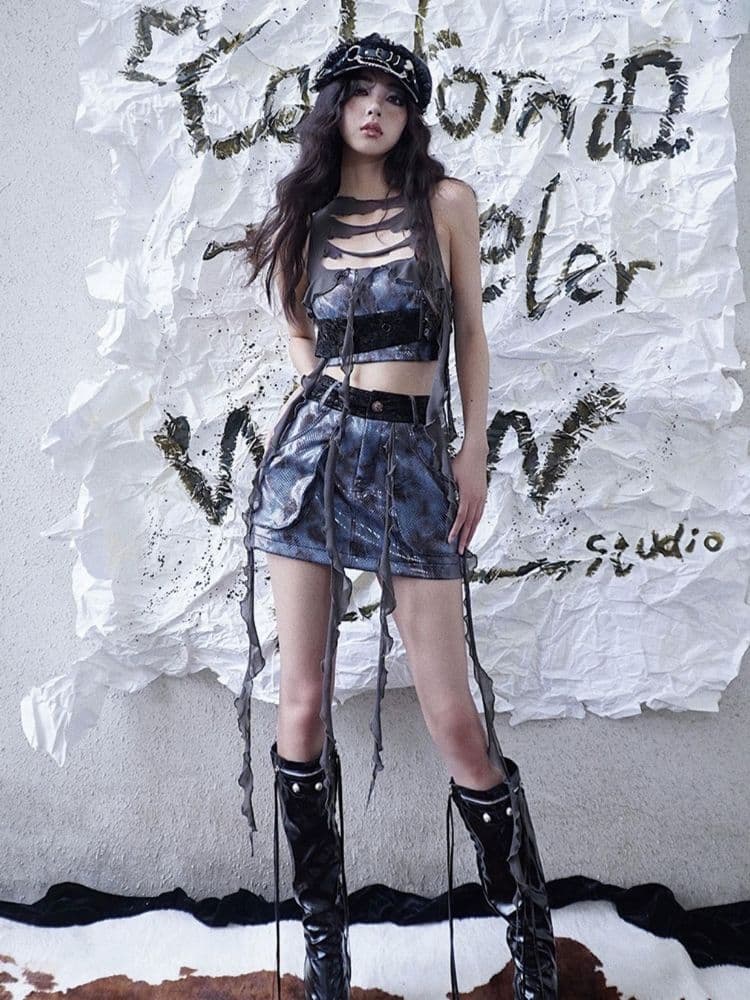 Original Leather Skirt - view 6