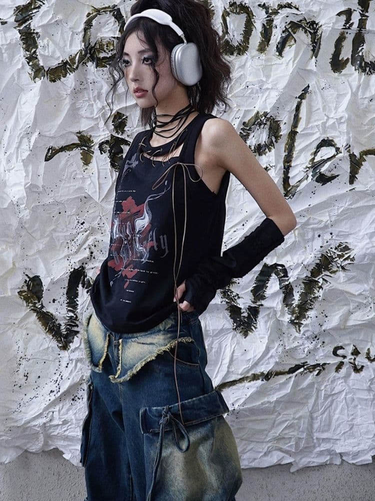 Original design loose T-shirt - view 5