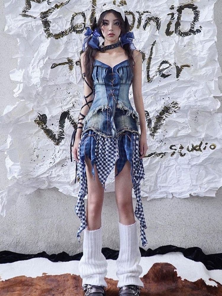 Original denim skirt - view 1