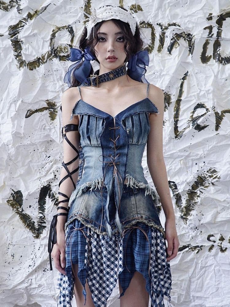 Original denim skirt - view 3