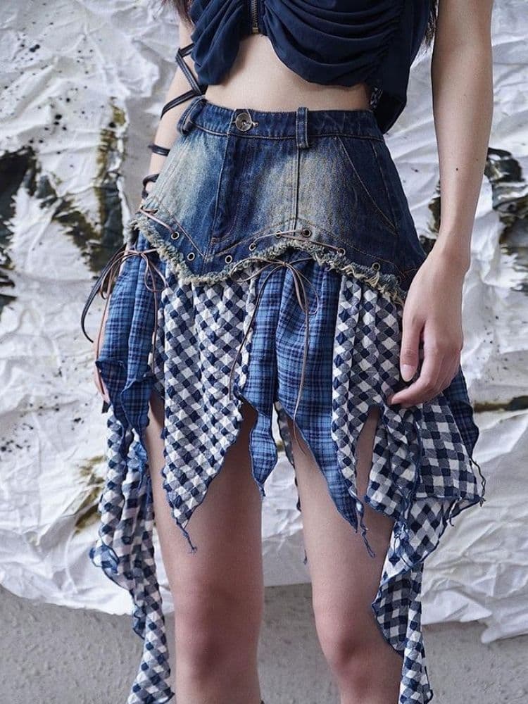 Original denim skirt - view 5