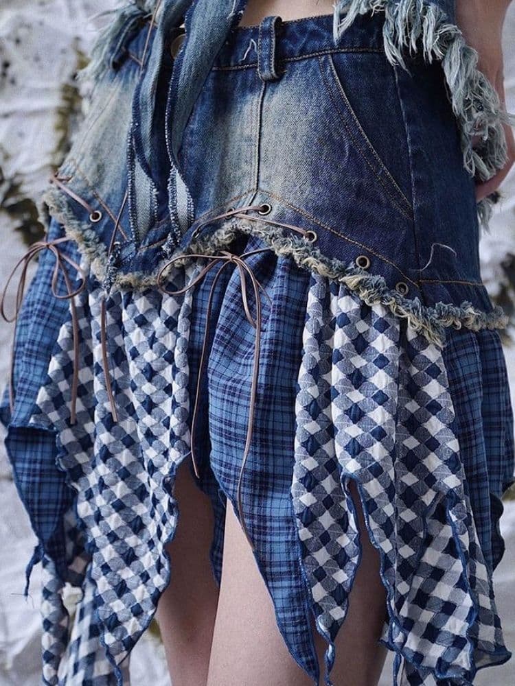 Original denim skirt - view 6
