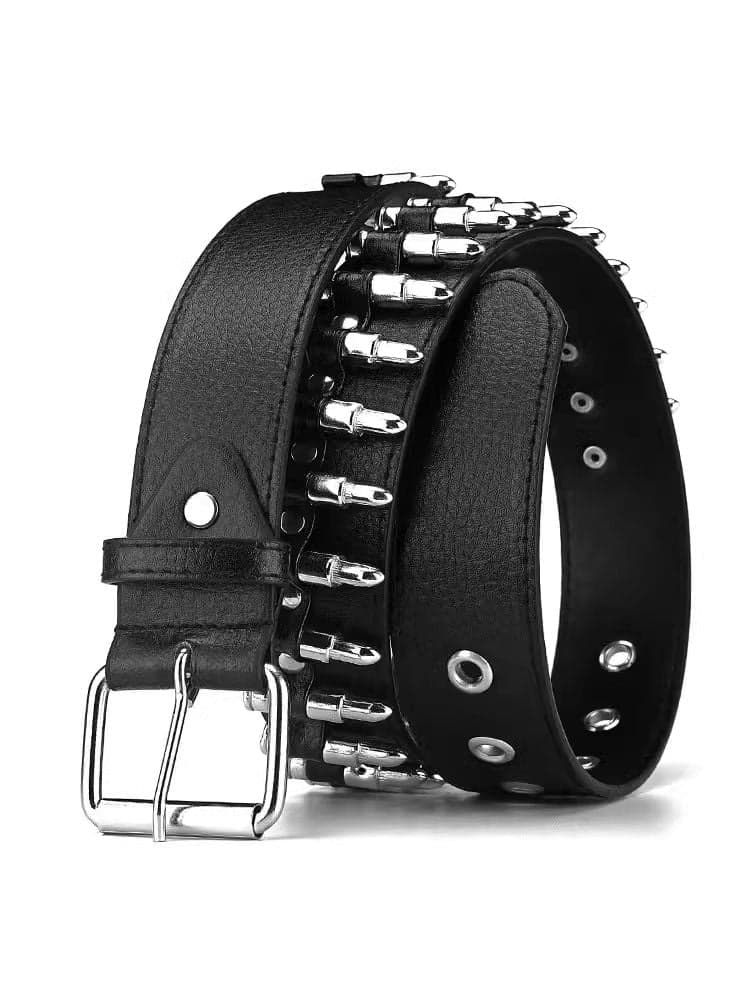 Dark gothic street style Western-style belt - view 6