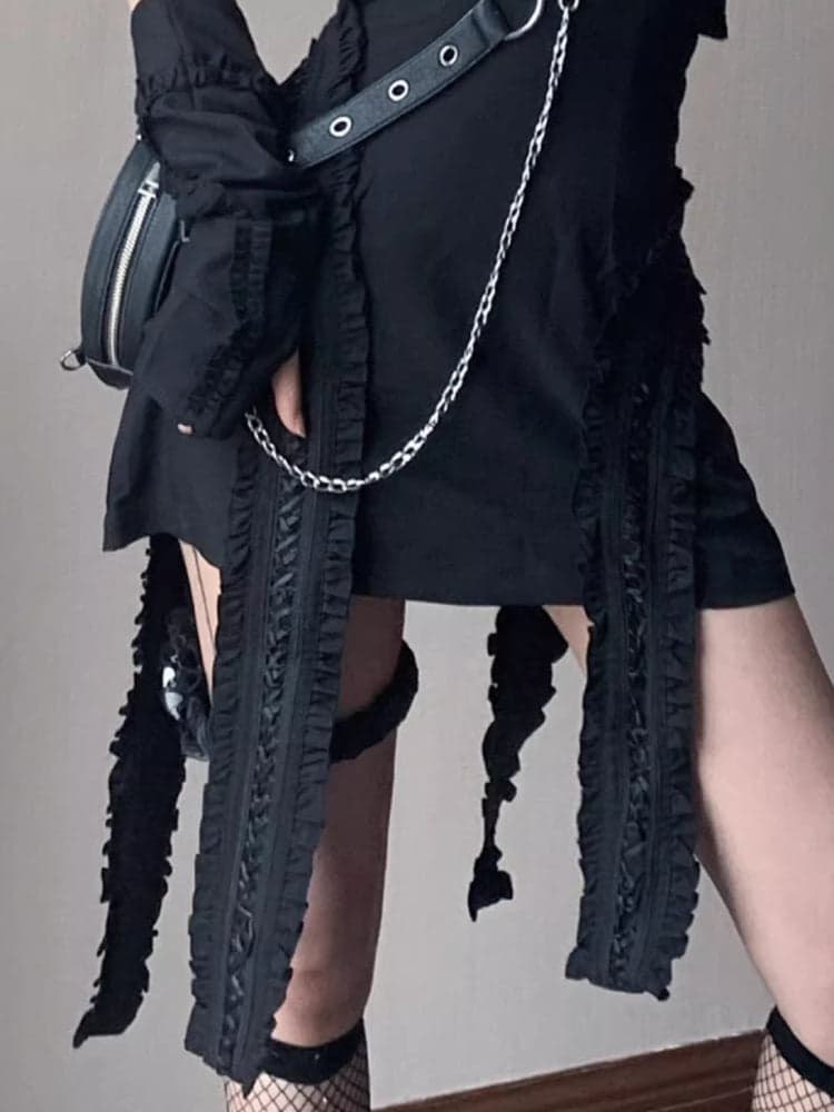 Sweet and cool punk girl dress - view 7