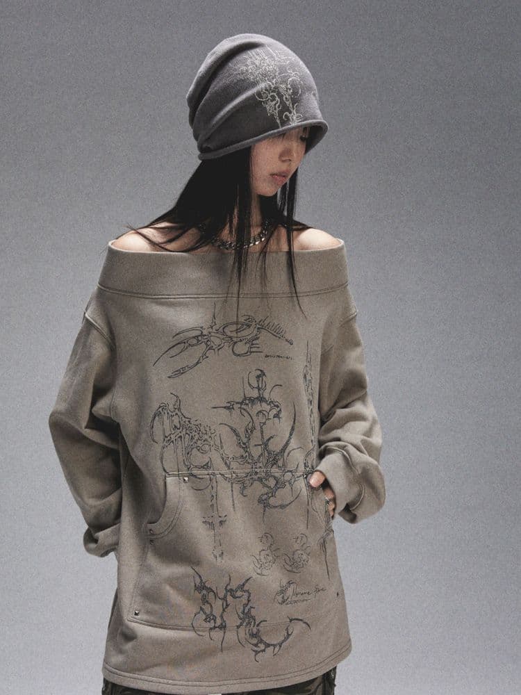 Knit Roll-Up Stacked Hat [s0000007906] - view 4