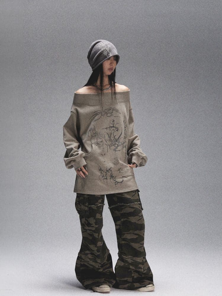 Knit Roll-Up Stacked Hat [s0000007906] - view 6