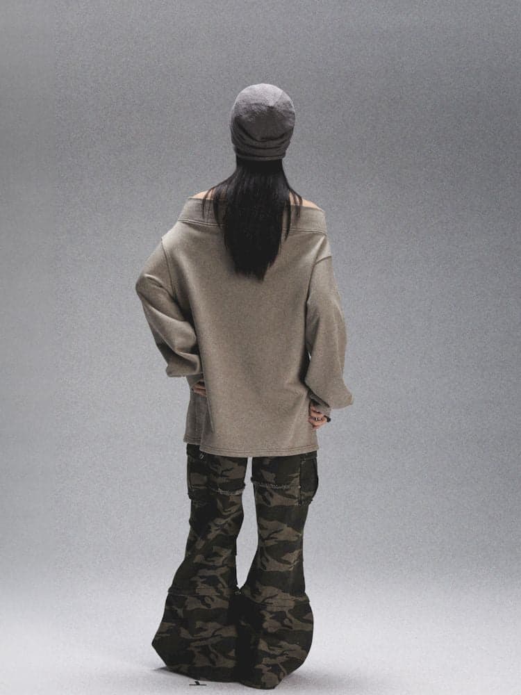 Knit Roll-Up Stacked Hat [s0000007906] - view 8