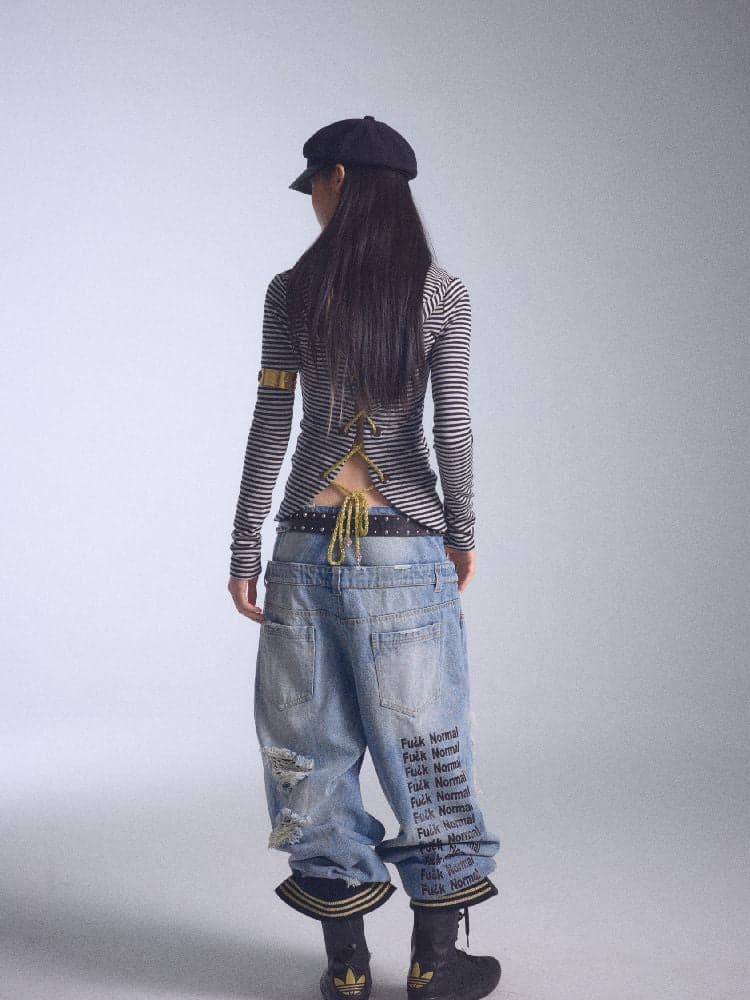 Backless Hoodie Long Sleeve T [S0000010744] - view 6
