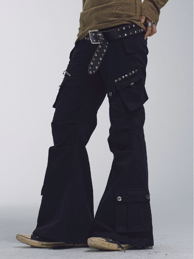 Flared Casual Work Pants [S0000011231] - view 7