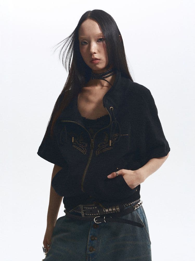 Short Sleeve Sweatshirt - view 2