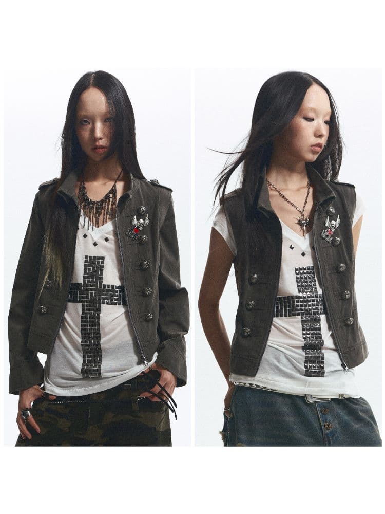 Removable Jacket Vest Coat - view 2