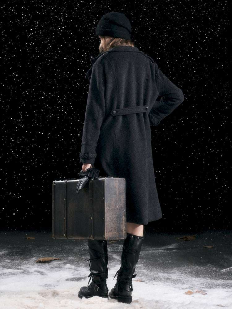 Court Knight Vest Tweed Coat - view 7