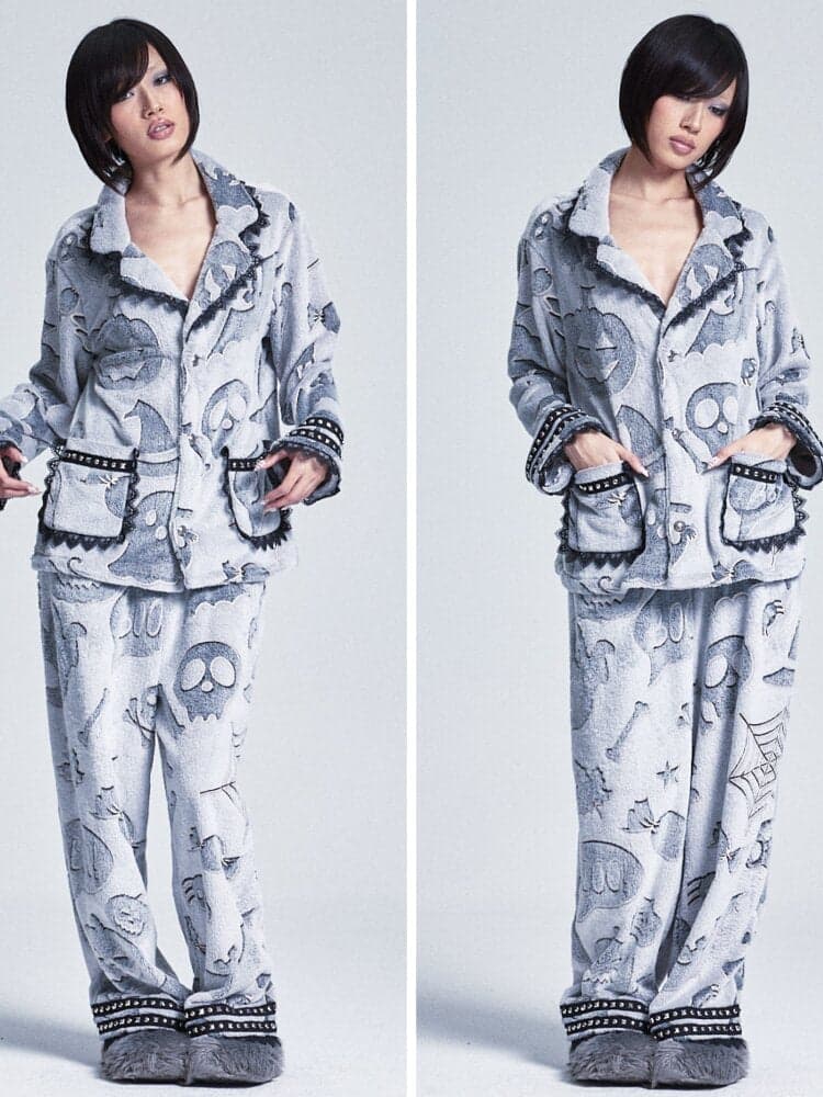 Soft Double Sided Fleece Pajamas - view 1
