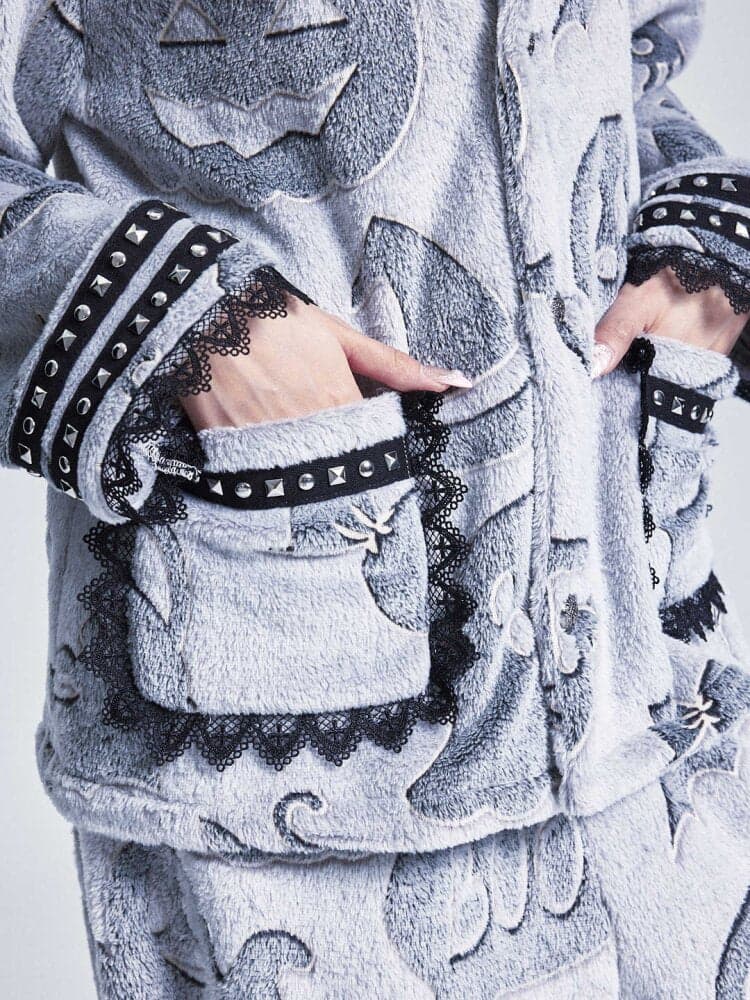 Soft Double Sided Fleece Pajamas - view 8